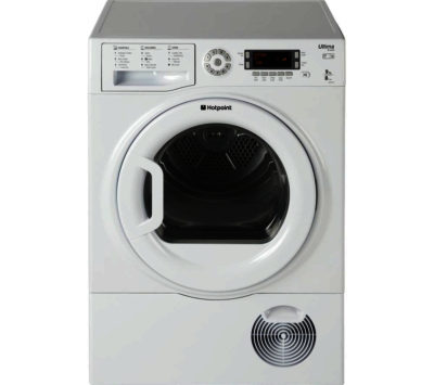 HOTPOINT  ULTIMA SUTCD97B6PM Condenser Tumble Dryer - White HOTPOINT  ULTIMA SUTCD97B6PM Condenser Tumble Dryer - White